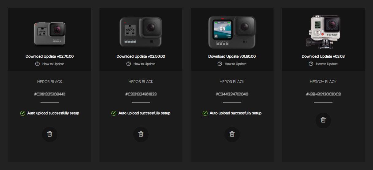 GoPro Plus Camera's