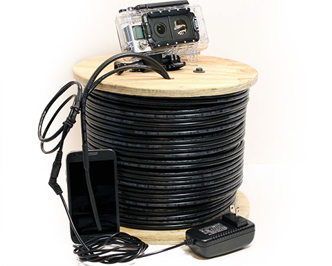 Onderwater HDMI Live video feed behuizing van Dive and See