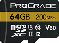 ProGrade Digital 64Gb microSDXC UHS-II V60
