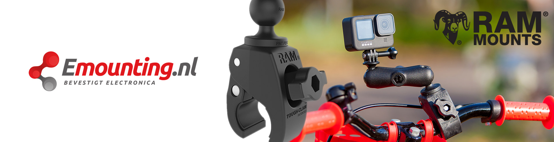 RAM Mount Tough-Claw GoPro set