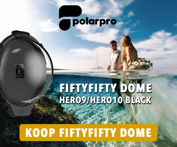 FIFTYFIFTY DOME HERO9/HERO10 BLACK
