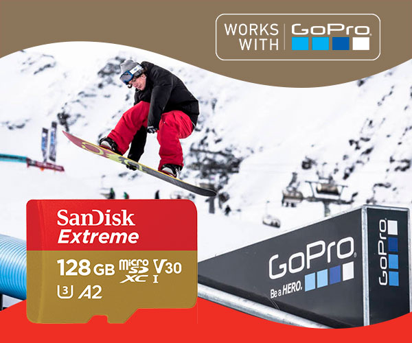 SanDisk Extreme 128GB - Works with GoPro