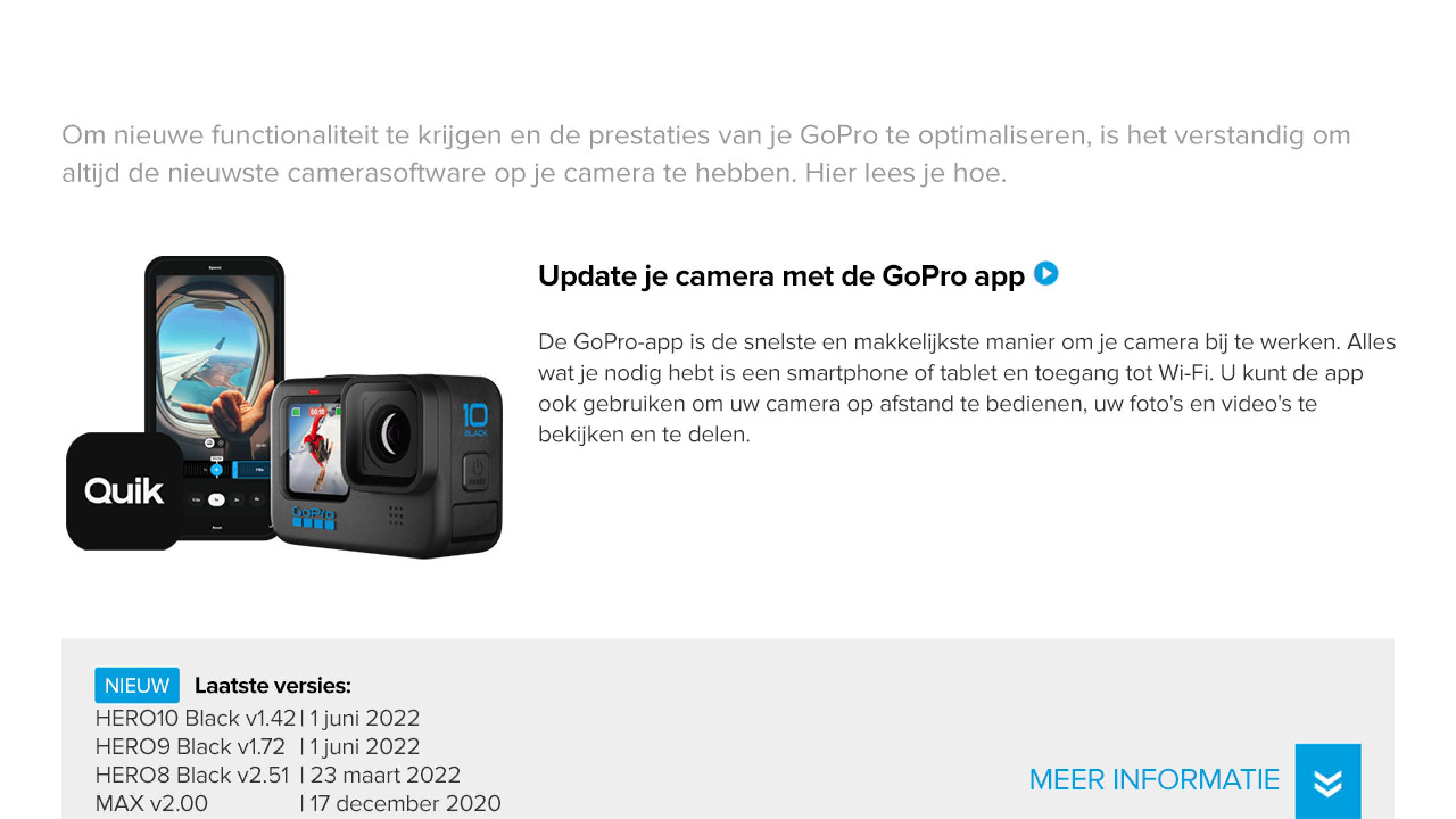 GoPro Camera Updates