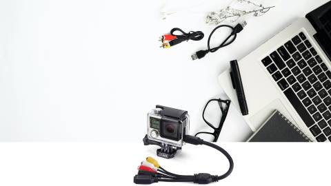 GoPro Mini USB Composite Cable