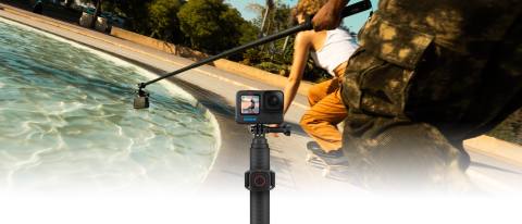 GoPro Extension Pole + Waterproof Shutter Remote