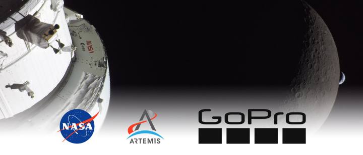 GoPro naar de maan met Artemis II