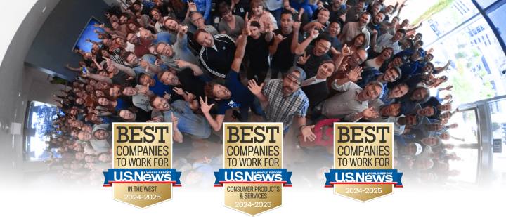 GoPro erkend in de ‘Beste Werkgevers’ Ranglijst van U.S. News &amp; World Report