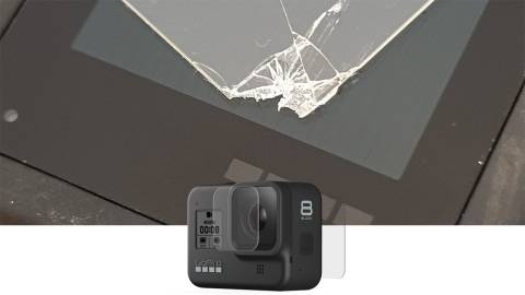HERO8 Tempered Glass Lens + Screen Protectors