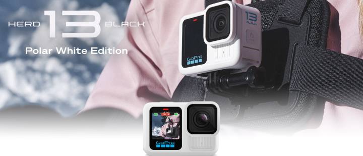 GoPro HERO13 Black in Polar White