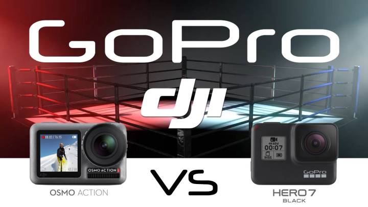 DJI OSMO Action vs HERO7 Black