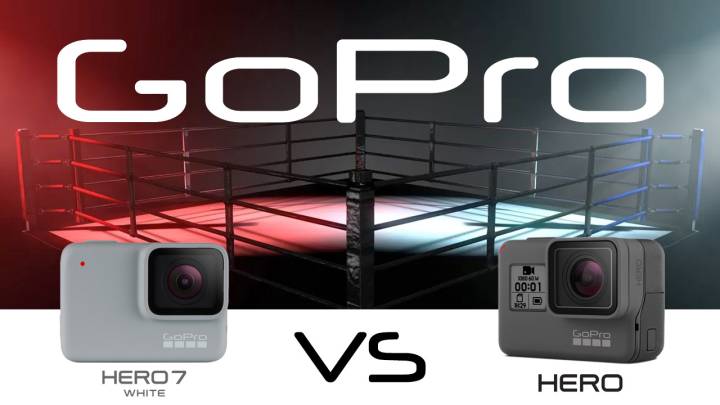 HERO7 White vs HERO (2018)