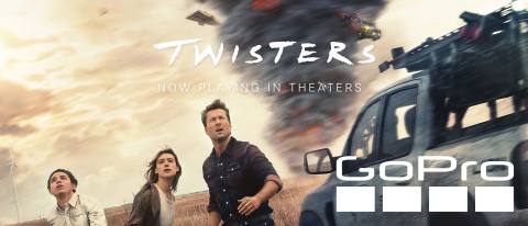 Laat je meevoeren naar het oog van de storm met GoPro