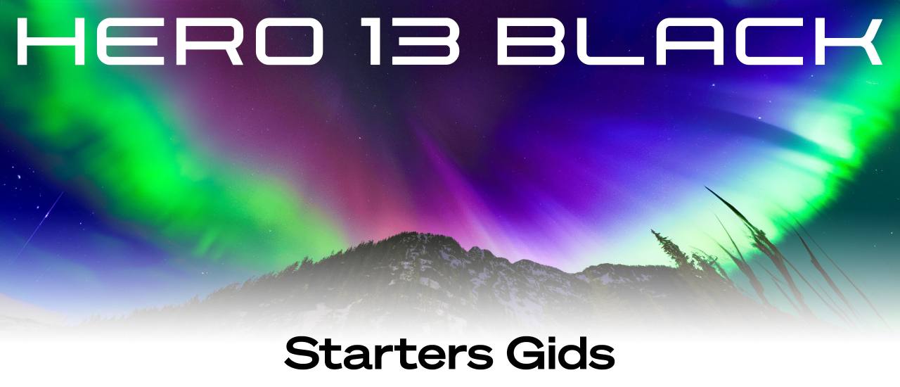 Aan de slag met de GoPro HERO13 Black