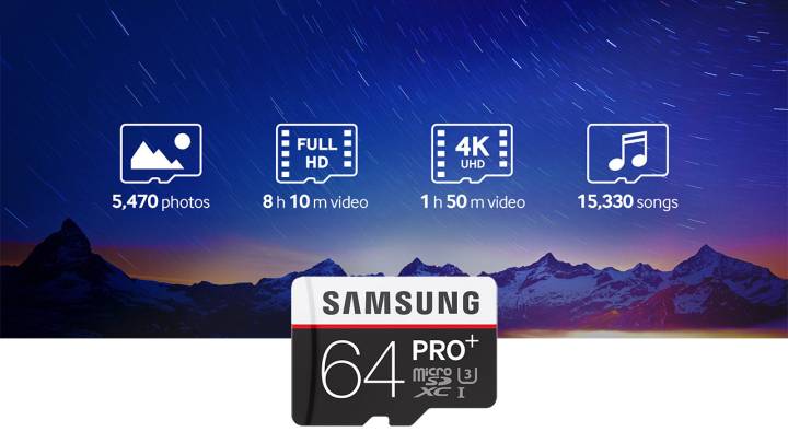 Samsung PRO Plus 64GB microSDXC