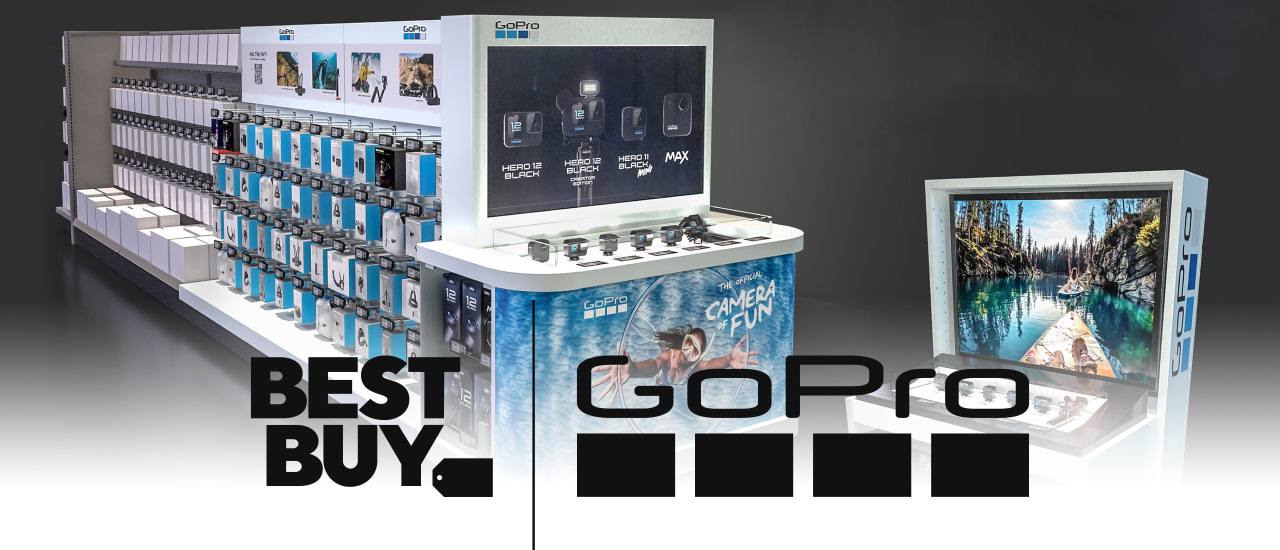 GoPro kondigt uitbreiding aan in de detailhandel bij Best Buy