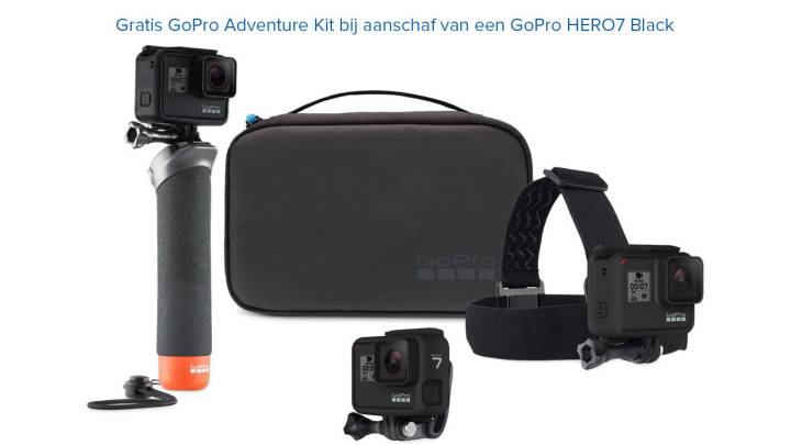 GoPro HERO7 Black Adventure Kit
