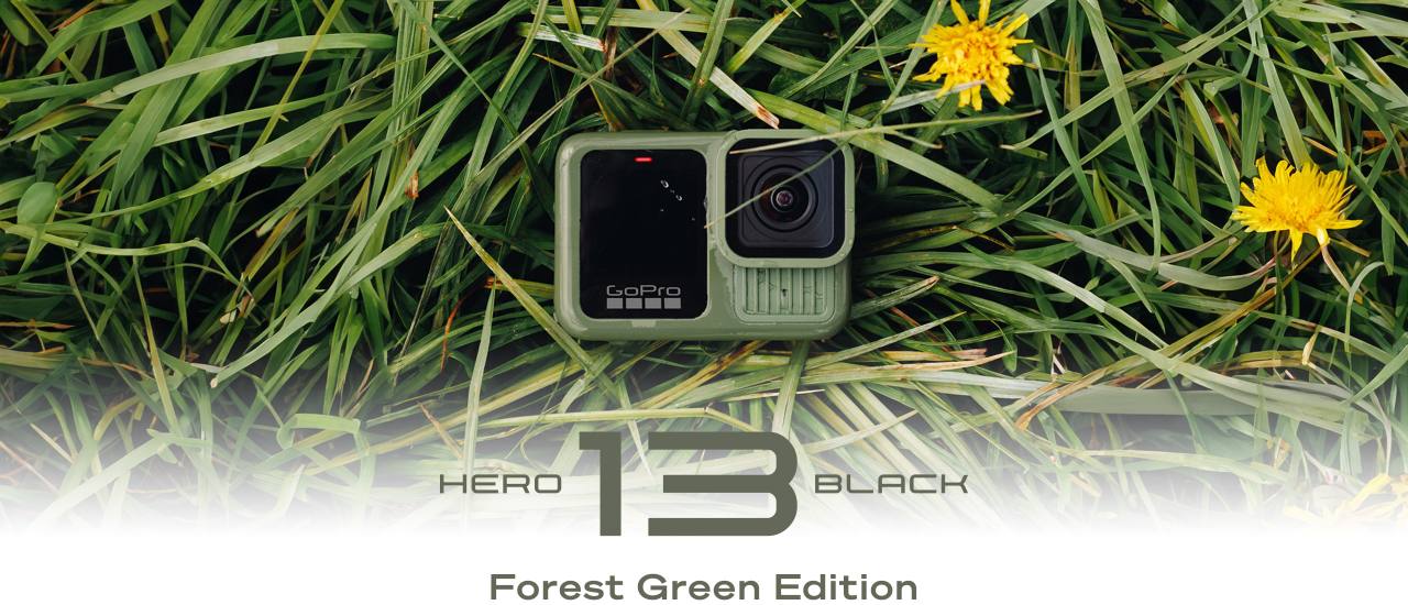GoPro HERO13 Black in Forest Green